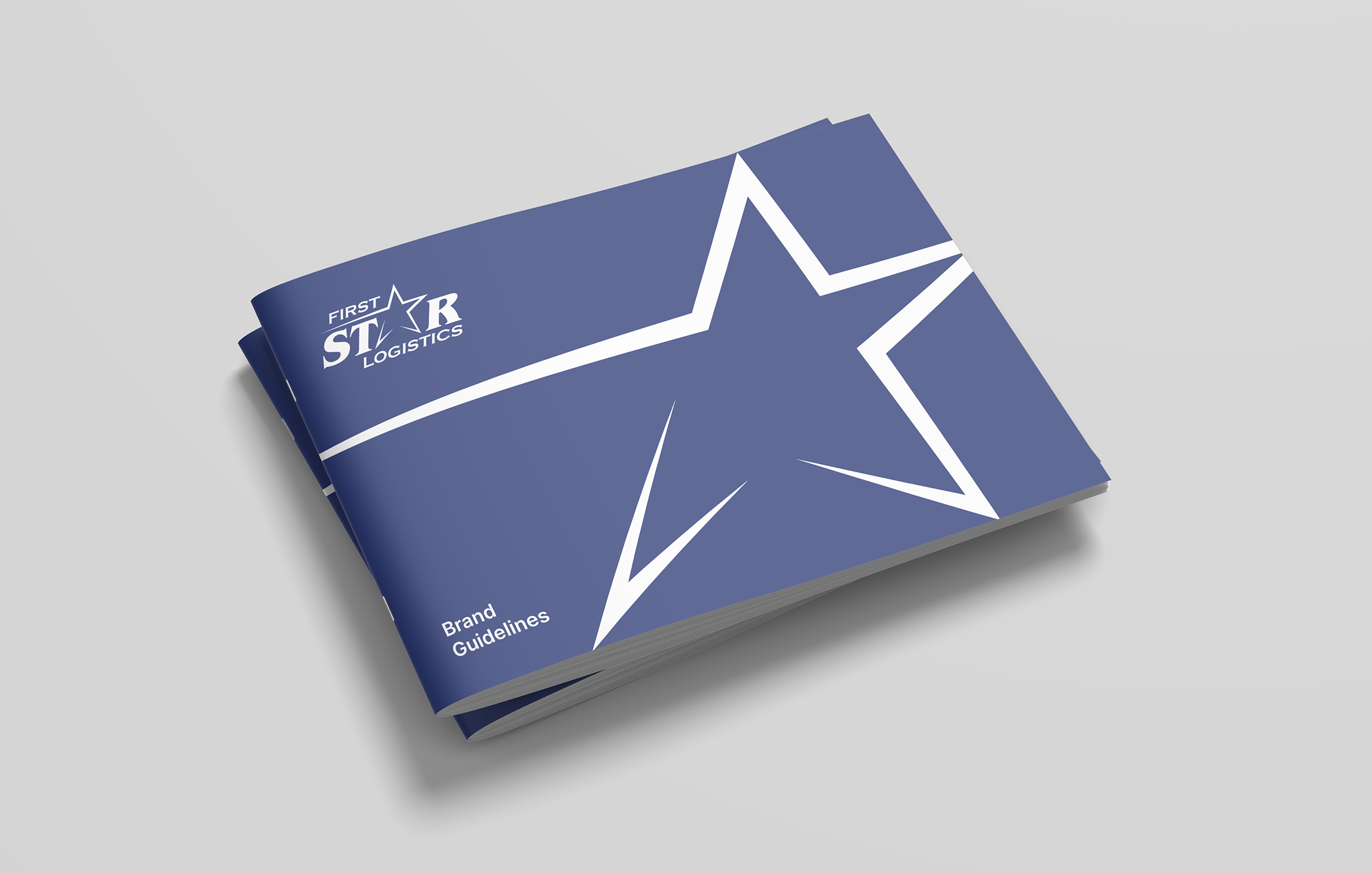 first star logistics brand style guide cover